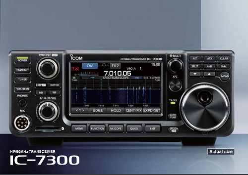 IC-7300业余短波电台